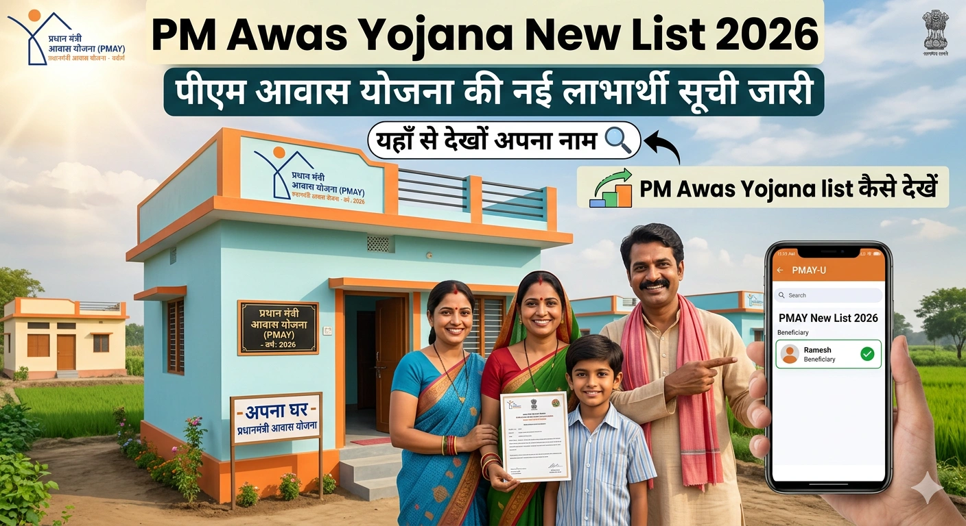 PM Awas Yojana New List 2026
