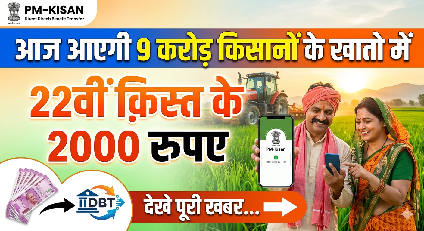 PM Kisan 22nd Installment