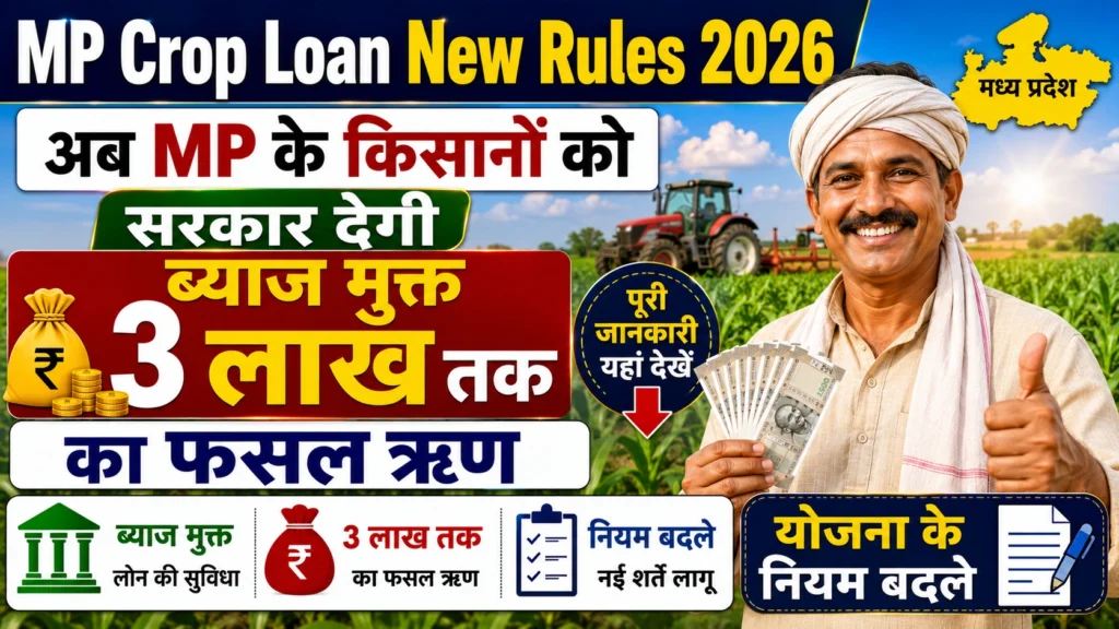 MP Crop Loan New Rules 2026
