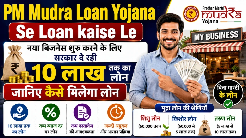 PM Mudra Loan Yojana Se Loan kaise Le